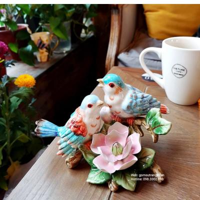 TƯỢNG ĐÔI CHIM HẠNH PHÚC